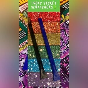 ULTIMATE LUCKY LOTTERY TICKET SCRATCHER SET NEW !!